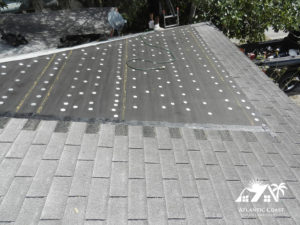 shingle roof repair process