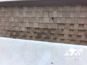 Shingle mansard repair