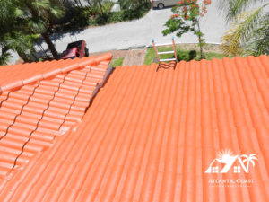 waterproof tile roof